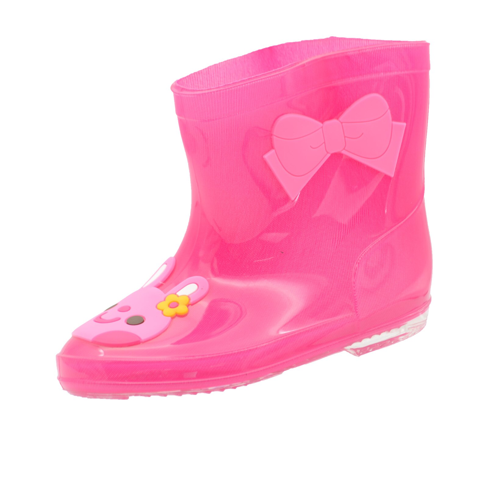 Cizme din cauciuc pentru fete Mini Junior YX-100_23, Fucsia 57672