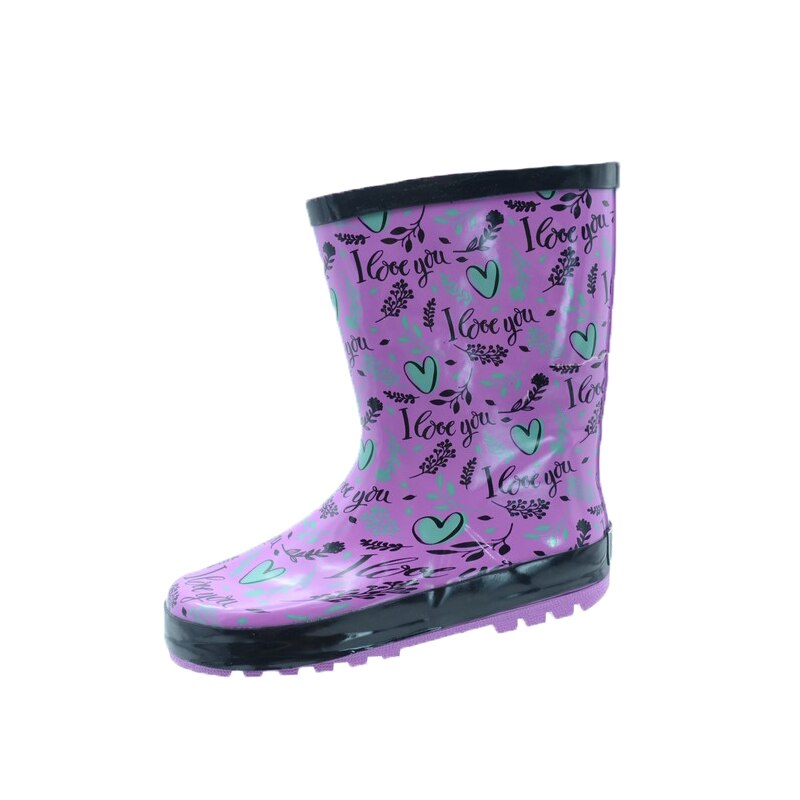 Cizme cauciuc fete American Club SSM-01-33, Multicolor 33 EU