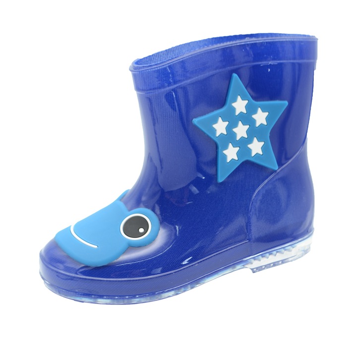 Fiú gumicsizma Mini Junior YX-100B_24, Navy Blue 57694