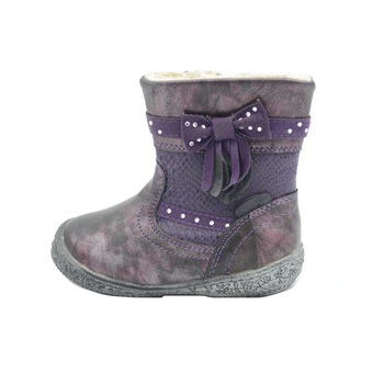 Cizme pentru fete American Club 782/15M-25, Mov 11238 Cizme pentru fete American Club 782/15M-25, Mov 11238