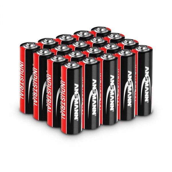 Set de baterii alcaline industriale 20 x micro AA LR06 1.5V 2700mAh Ansmann 10270002