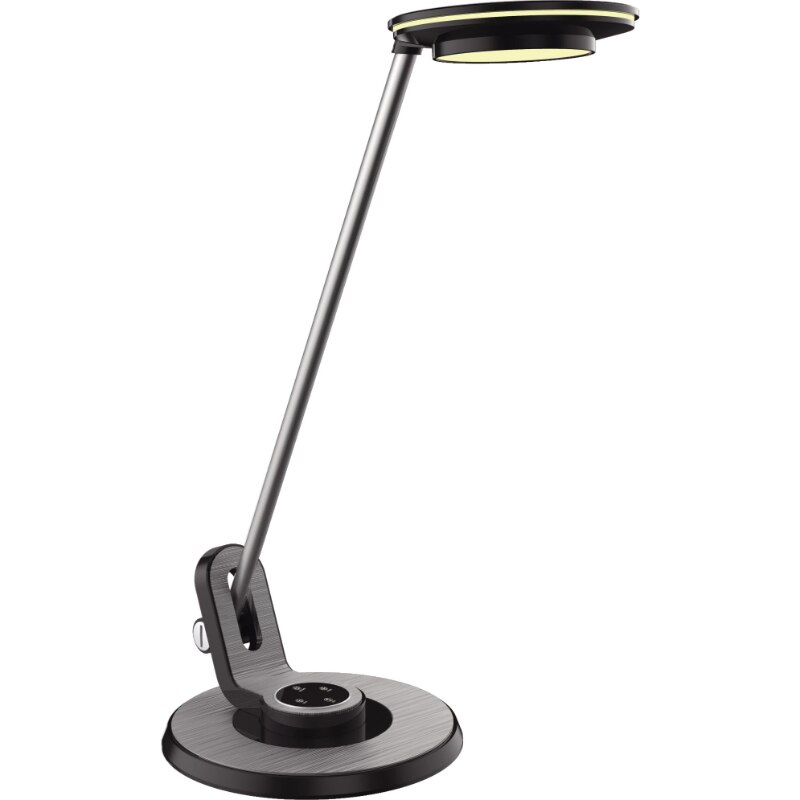 Lampa de birou LED, Kaja, Model K-BL1065, Seria ALETTE, Lumina reglabila, Negru