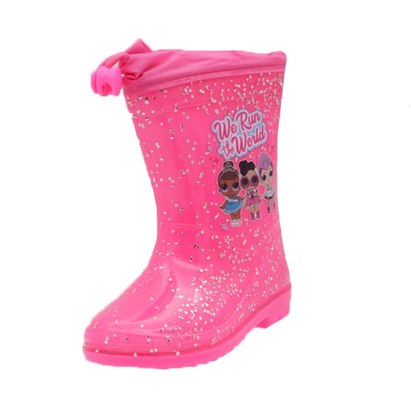 Cizme din cauciuc pentru fete E Plus M LOL 558947-33-34, Roz 49077