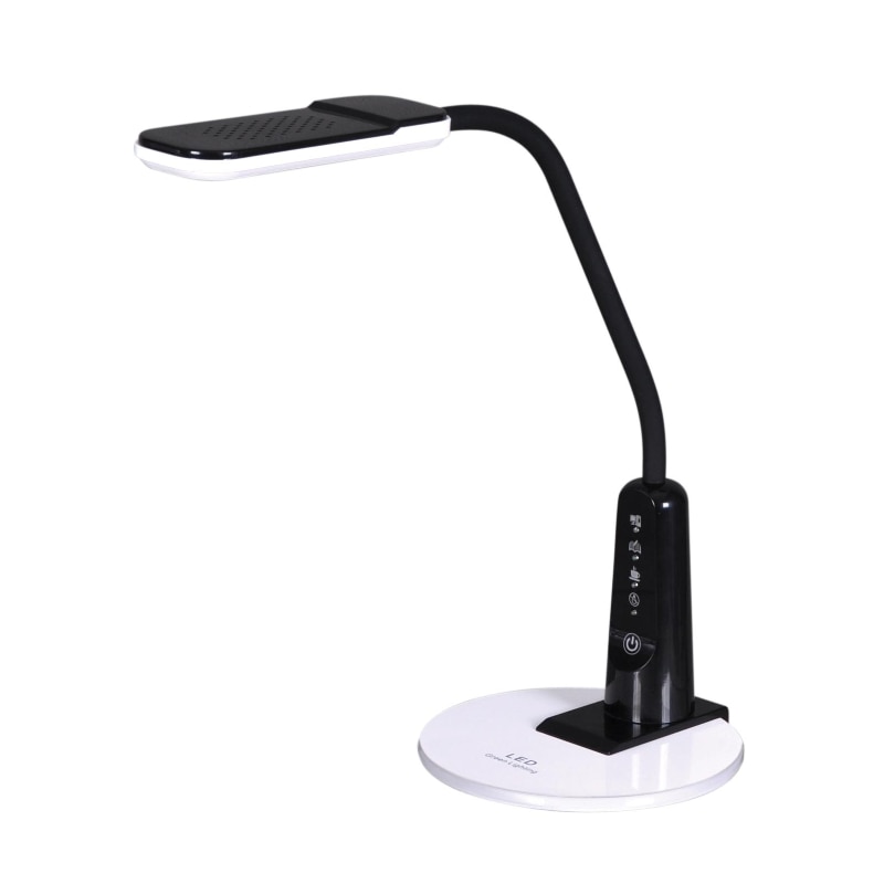 Lampa de birou cu LED, Kaja, Dimmer trei etape, K-BL1391, Seria TIMO, Negru/Alb