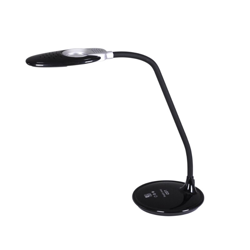 Lampa de birou cu LED, Kaja, Model K-BL1208, Seria SOLO, Negru
