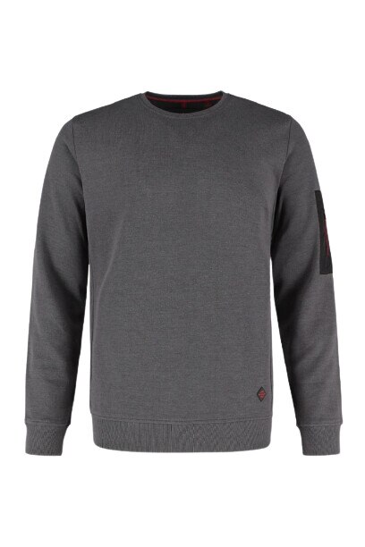 Bluza barbati, Volcano B-Sonik, Model buzunar, Bumbac/Poliester, Grafit