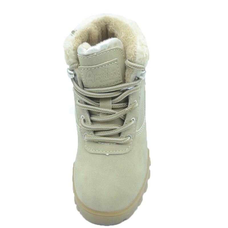 Ghete imblanite fete American Club ES53/19-B, Bej 23405