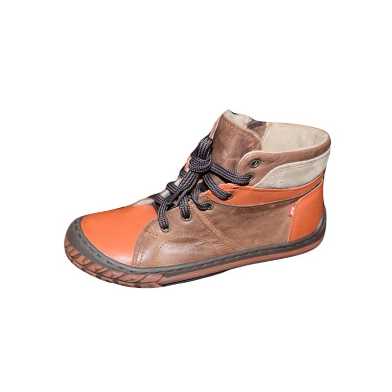 Ghete din piele pentru baieti Emel E E 1986-3W-28, Maro 5281