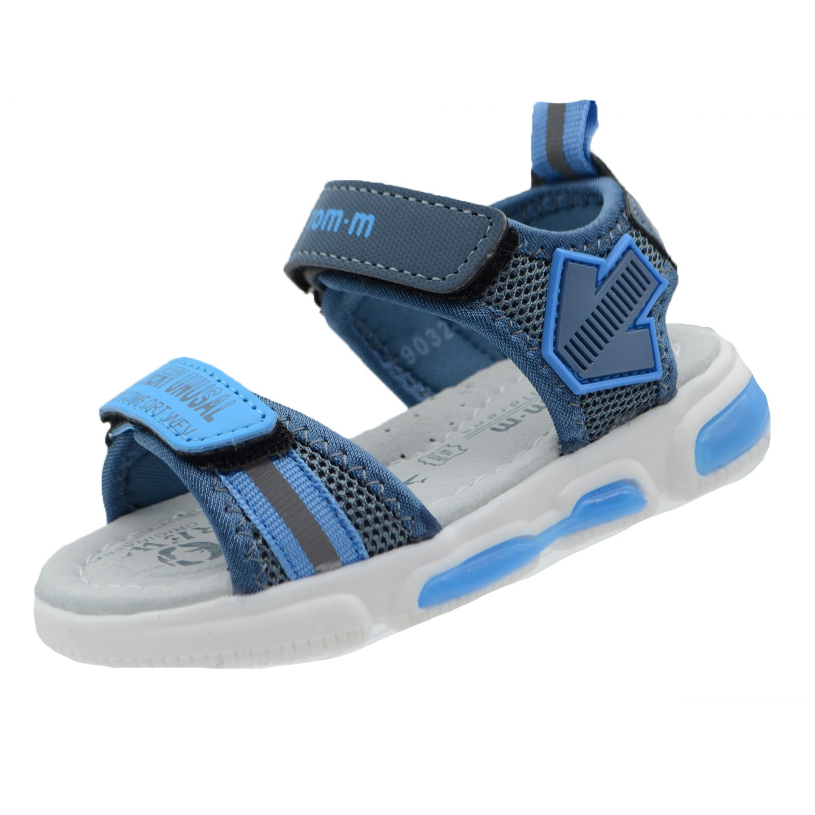 Sandale ortopedice pentru baieti Tom Miki C-T9032-C-24, Albastru 54504