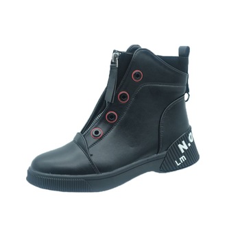 Ghete imblanite fete Bessky B9575-1, Negru 23416 Ghete imblanite fete Bessky B9575-1, Negru 23416