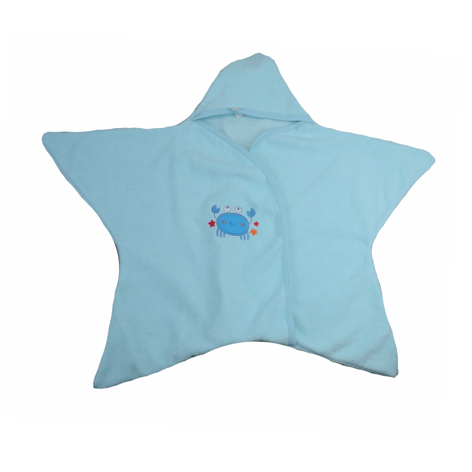 Prosop cu gluga pentru baieti 75 x 75 Koala Gwiazdka 124922, Albastru 50 cm