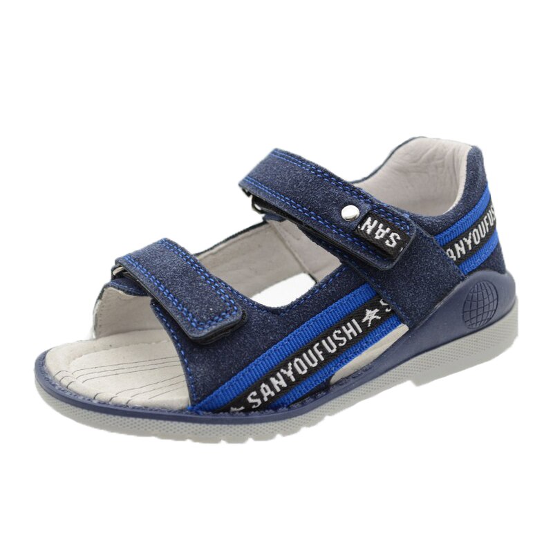 Sandale ortopedice pentru baieti Tom Miki C-T54-72-B-27, Bleumarin 29540