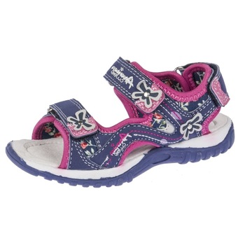Sandale pentru fete American Club K1388-M, Multicolor 28 EU Sandale pentru fete American Club K1388-M, Multicolor 28 EU