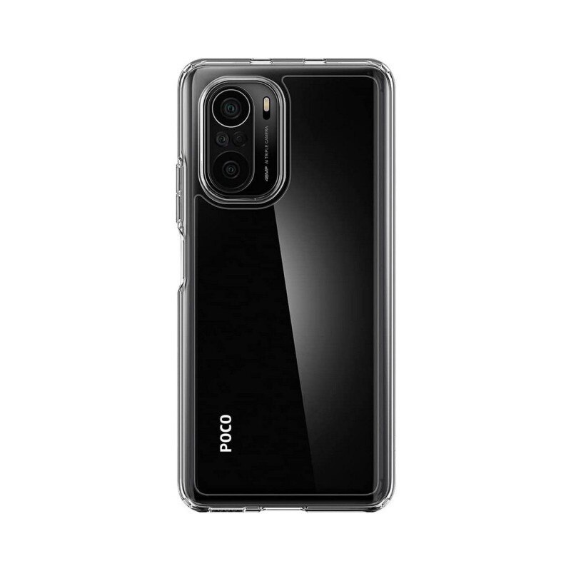 Husa Premium Spigen Ultra Hybrid Compatibila Cu Xiaomi Poco F3, Transparenta