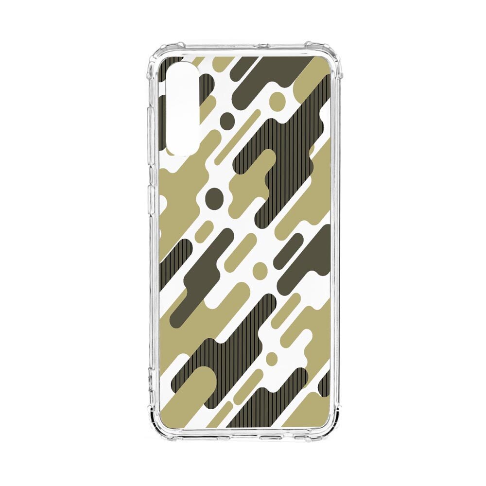 Husa Anti Shock, Compatibila Cu Xiaomi Redmi 9A / Redmi 9AT, Green Camuflaj, Silicon Premium, Rezistenta, 811