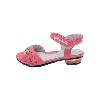 Sandale cu toc pentru fete Kellaifeng KLF-TZ112-2-29, Coral 16928 Sandale cu toc pentru fete Kellaifeng KLF-TZ112-2-29, Coral 16928