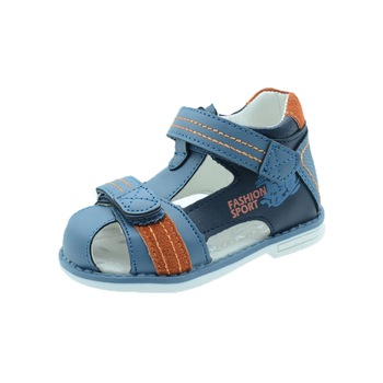 Sandale ortopedice pentru baieti Tom Miki C-T19-54-G-25, Multicolor 25 EU Sandale ortopedice pentru baieti Tom Miki C-T19-54-G-25, Multicolor 25 EU