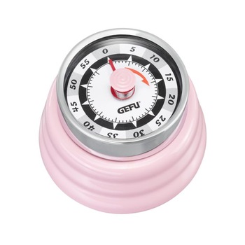 Cronometru mecanic cu magnet, Gefu, Retro, L 7,3 H 3,31 roz Cronometru mecanic cu magnet, Gefu, Retro, L 7,3 H 3,31 roz