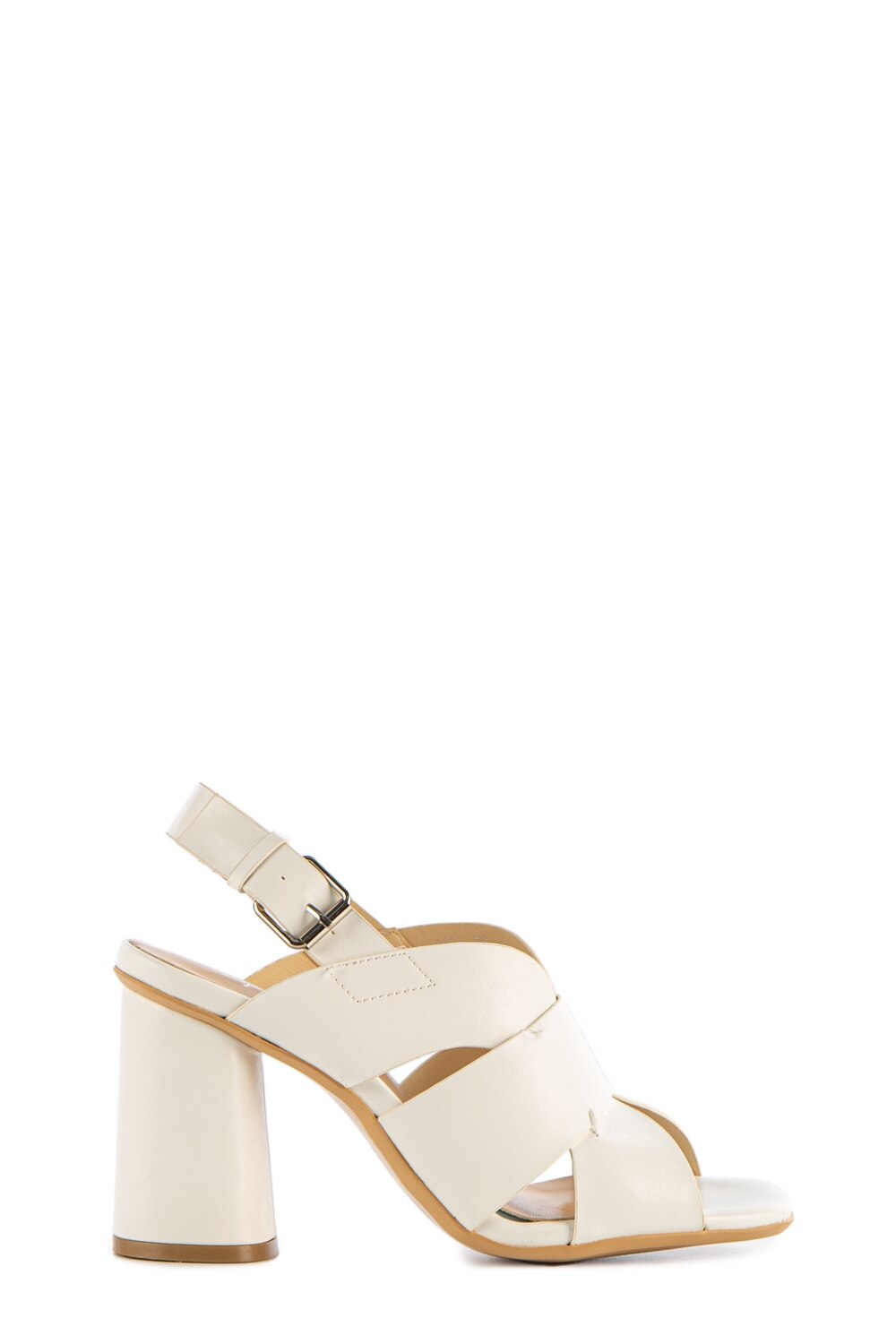Sandale dama Anastasia albe, Alb, Alb