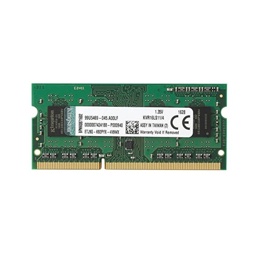 Memorie laptop Kingston, 4GB DDR3L, 1600MHz CL11, low voltage