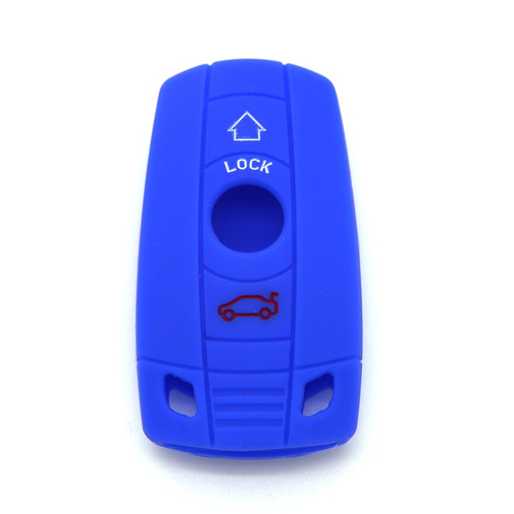 Husa cheie auto BMW, albastru