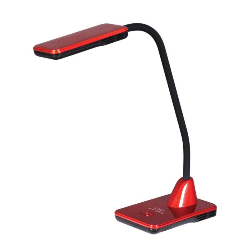 Lampa de birou LED, Kaja, Model K-BL1205, Seria TYMEK, Rosu/Negru