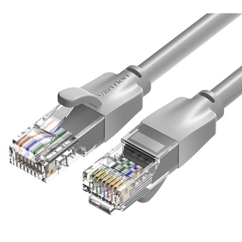 Cablu de retea CAT6 UTP, gri ,3 metri, Vention Cablu de retea CAT6 UTP, gri ,3 metri, Vention