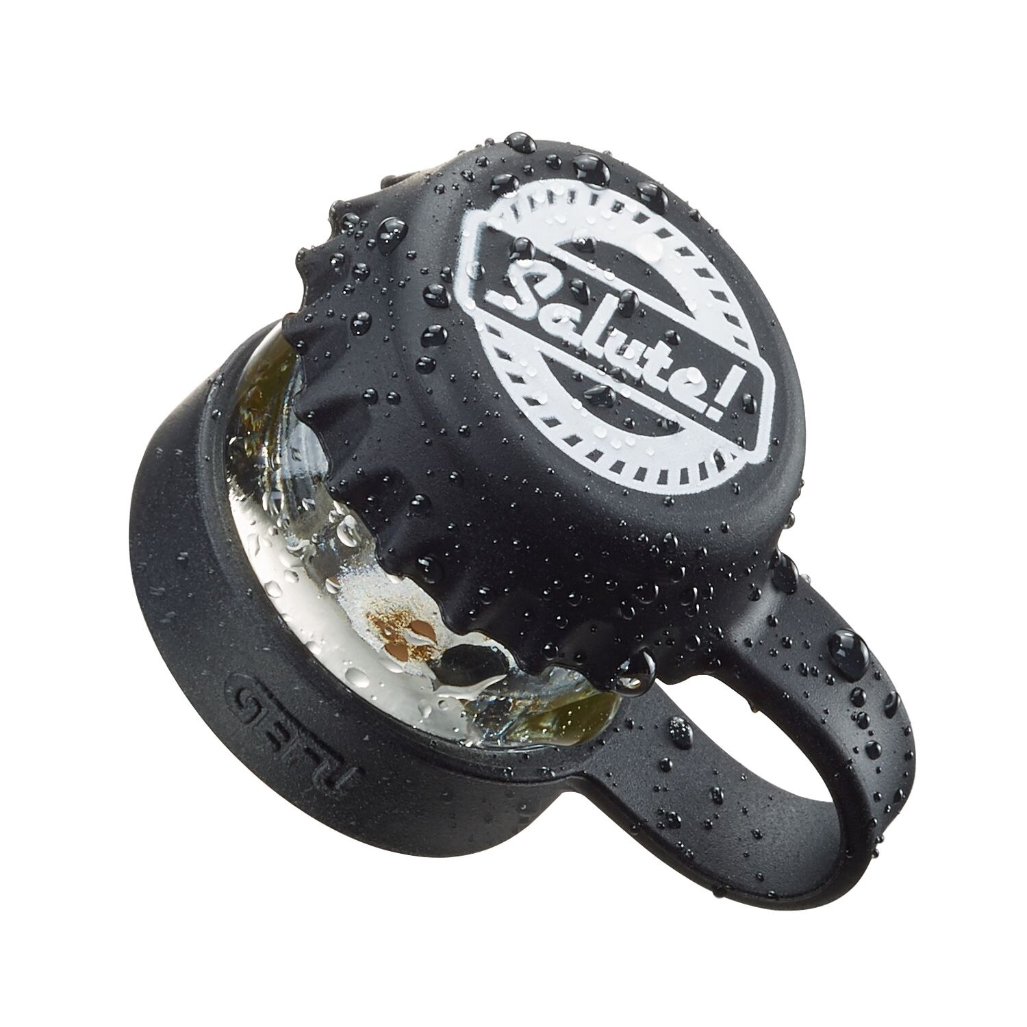 Set 4 capace, Gefu, Pepp, L 9,6, l 3, H 0,8, negru