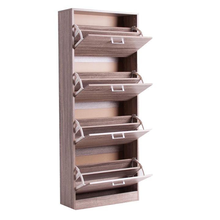 Dulap pantofi, LASTDECO, Maro, 60x24x153 cm