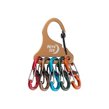 Breloc Nite Ize KeyRack Locker Aluminiu, orange Breloc Nite Ize KeyRack Locker Aluminiu, orange