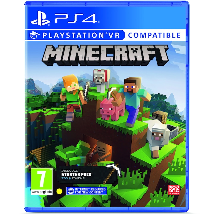 Joc Minecraft Starter Collection pentru PlayStation 4
