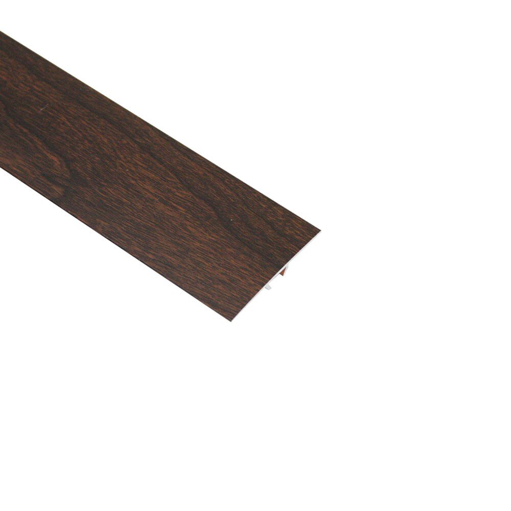 LLC407.162-Trecere LINECO din aluminiu sublicromat latime 39 mm, wenge, 2,7 m