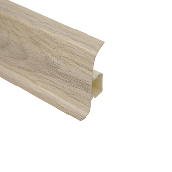 Plinta pentru cabluri Lineco, PVC, 60x20 mm, 2.5 m, Gri artar Plinta pentru cabluri Lineco, PVC, 60x20 mm, 2.5 m, Gri artar