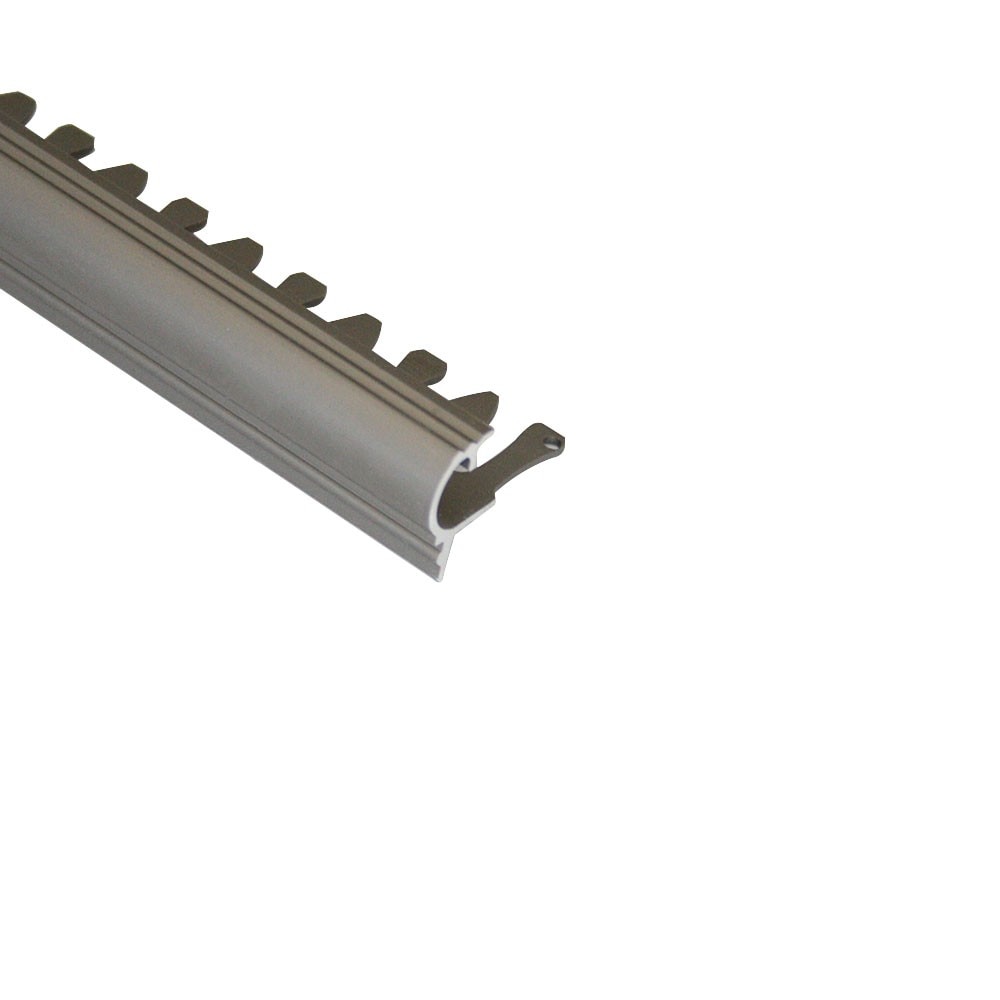 AFR117.92-Protectie trepte flexibila PROLUX din eloxALUM20 A=11mm, bronz satinat 2,7 m