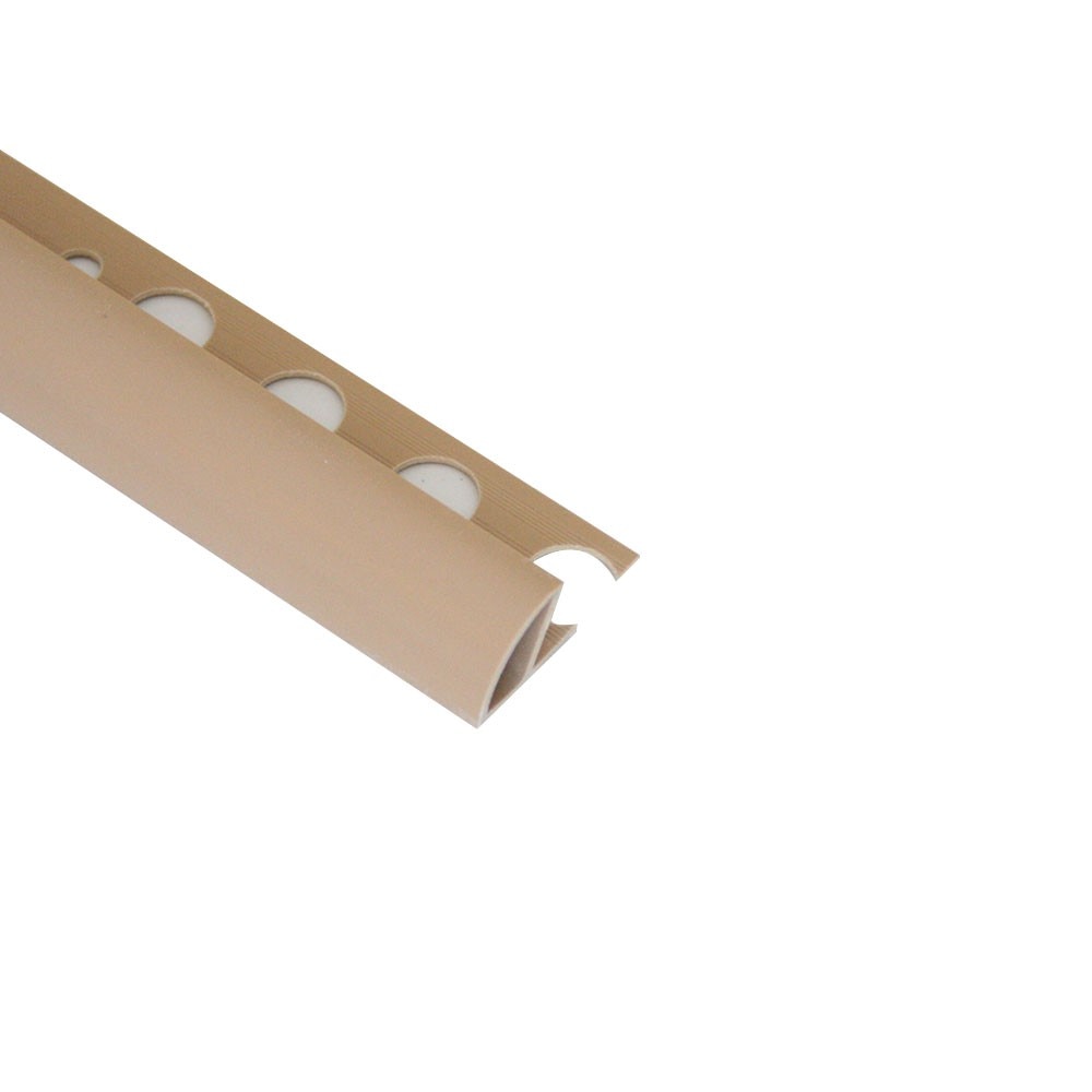 Bagheta semirotunda Genesis, PVC, 10 mm, 2.5 m, Caramel