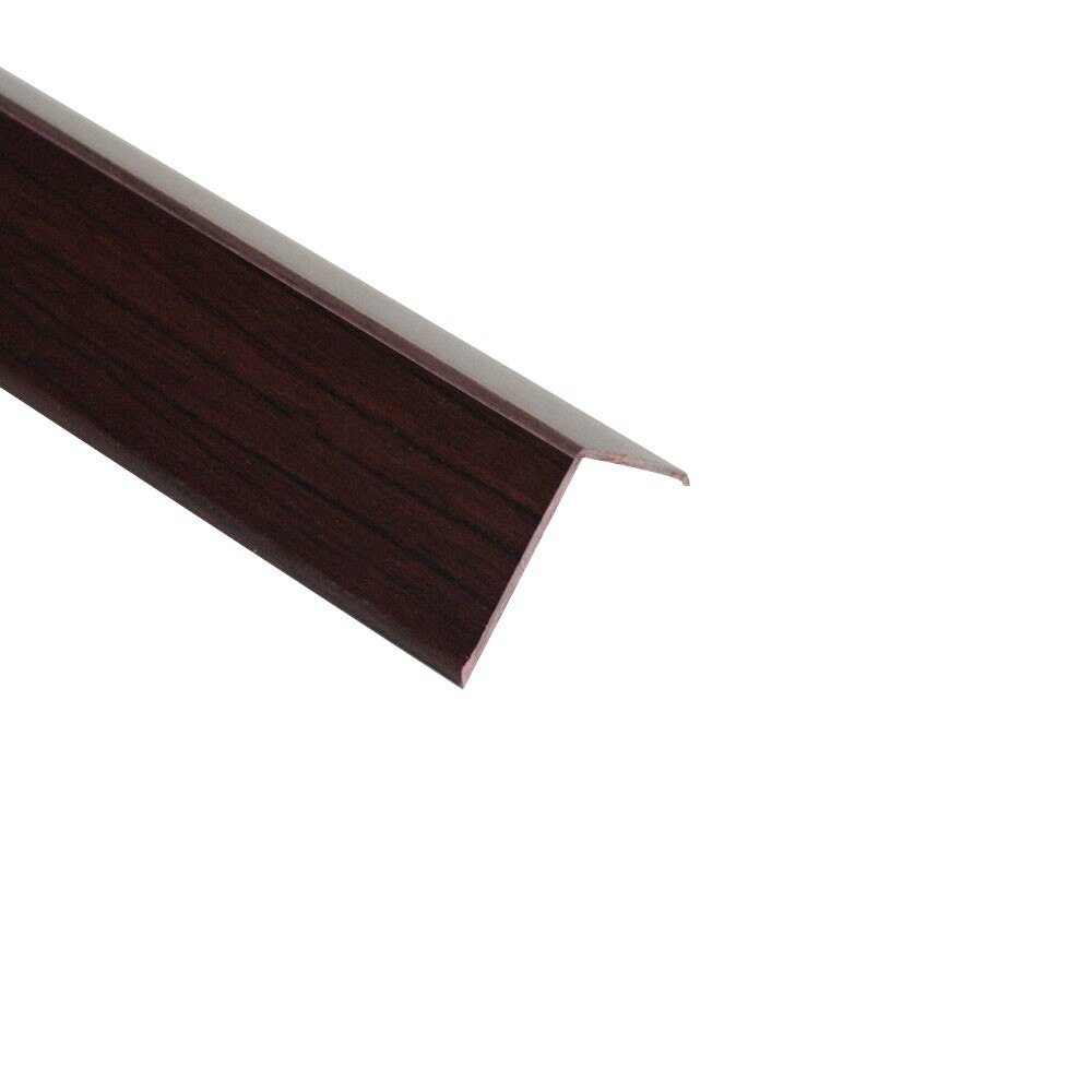 LCF257.141-Cornier LINECO flexibil din PVC 25x25mm, mahon inchis, 2,75 m