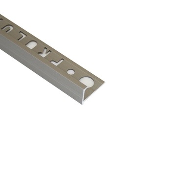 Bagheta dreapta Prolux, din eloxALUM20, 10 mm, 2.7 m, Bronz satinat Bagheta dreapta Prolux, din eloxALUM20, 10 mm, 2.7 m, Bronz satinat