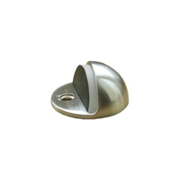 Opritor Prolux, montare pe pardoseala, aliaj de zinc, Argintiu lucios/transparent Opritor Prolux, montare pe pardoseala, aliaj de zinc, Argintiu lucios/transparent