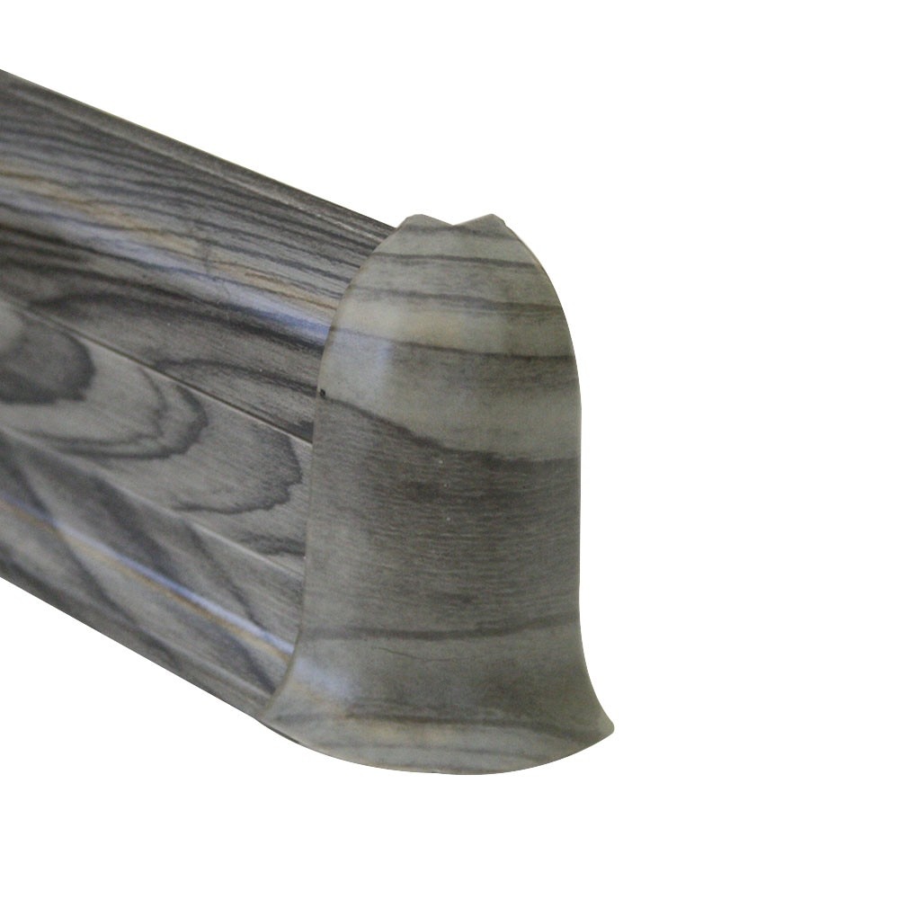 PBE605.240-S4-Set 4 buc piese de colt exterior plinta, gri maroniu