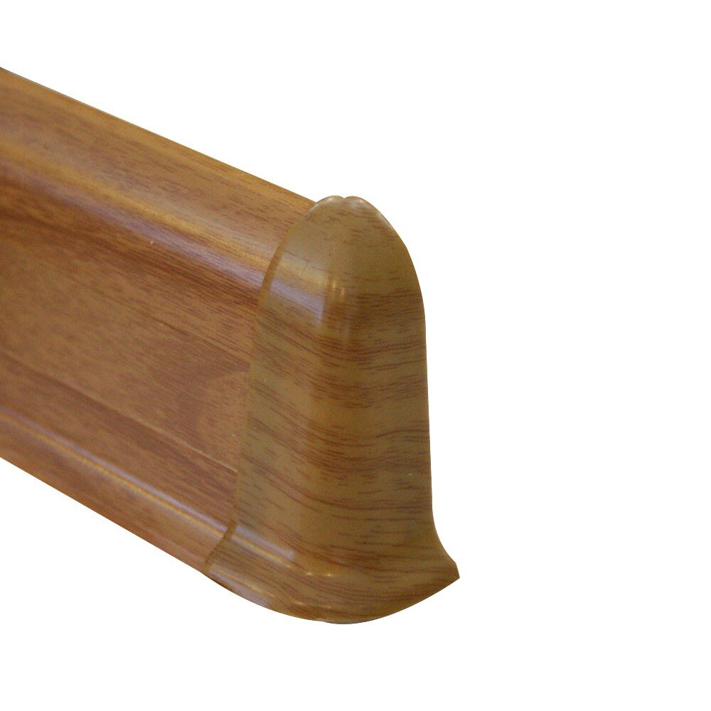 PBE605.157-S4-Set 4 buc piese de colt exterior plinta , stejar inchis