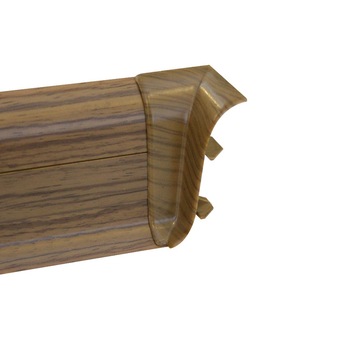 Set 4 buc piese de colt interior plinta PBC605.167, nuc inchis Set 4 buc piese de colt interior plinta PBC605.167, nuc inchis