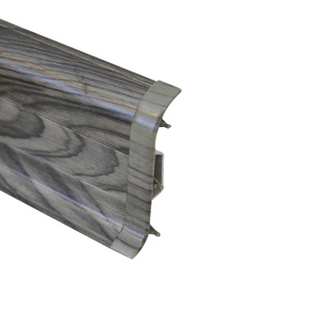 Set 4 buc piese de legatura plinta PBC605.240, gri maroniu Set 4 buc piese de legatura plinta PBC605.240, gri maroniu