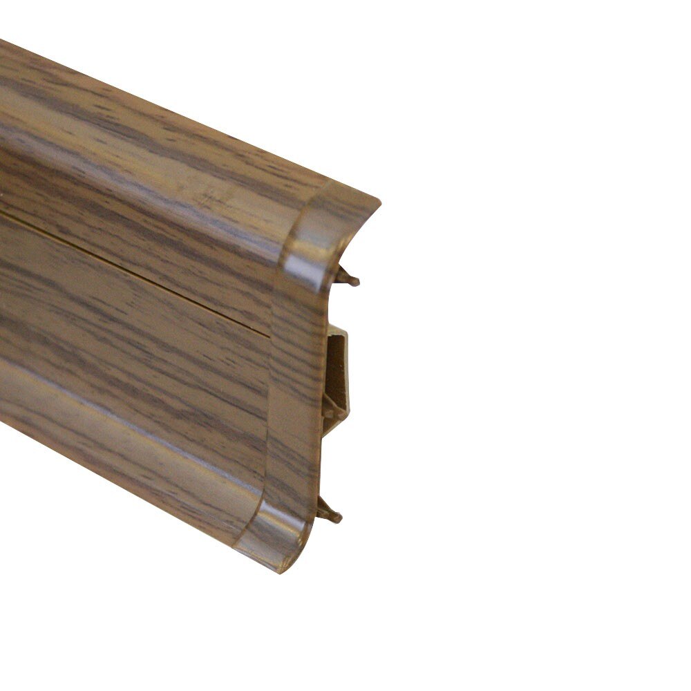 Set 4 buc piese de legatura plinta PBC605.167, nuc inchis