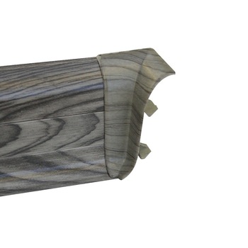 Set 4 buc piese de colt interior plinta PBC605.240, gri maroniu Set 4 buc piese de colt interior plinta PBC605.240, gri maroniu