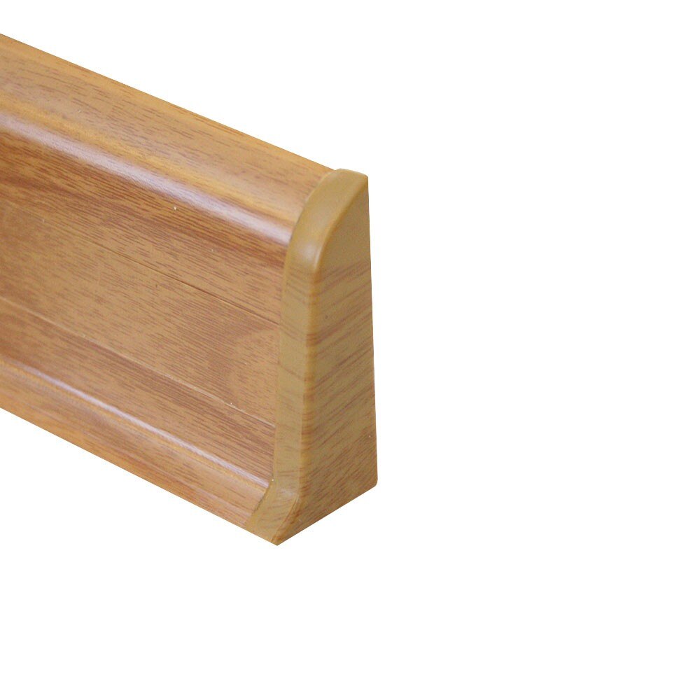 Set 4 buc piese de inchidere stanga plinta PBC605.157, stejar inchis