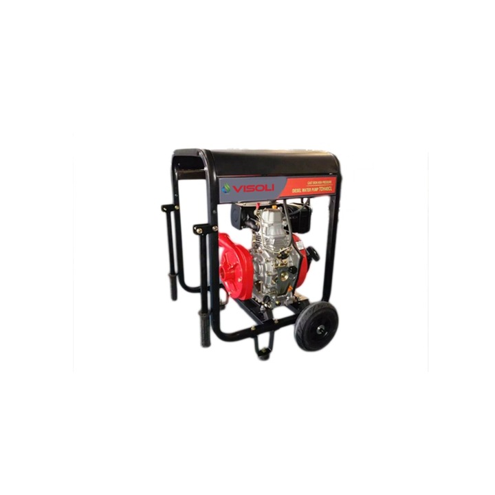 Motopompa Apa Diesel Visoli TDH80CL - 3 Toli - 90 M Verticala