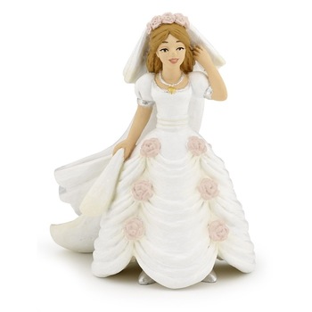 Figurina Papo-Mireasa cu floare Figurina Papo-Mireasa cu floare