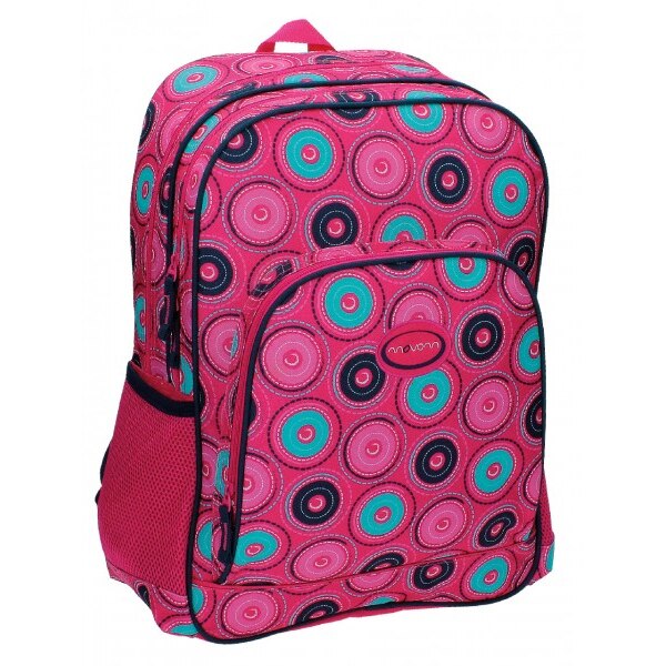 Ghiozdan scoala 45 cm 2 comp. Movom Circles