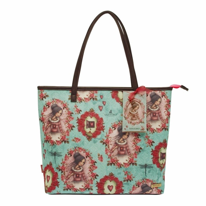 Mirabelle-Zip bevásárlótáska 38x31x11cm-The Secret