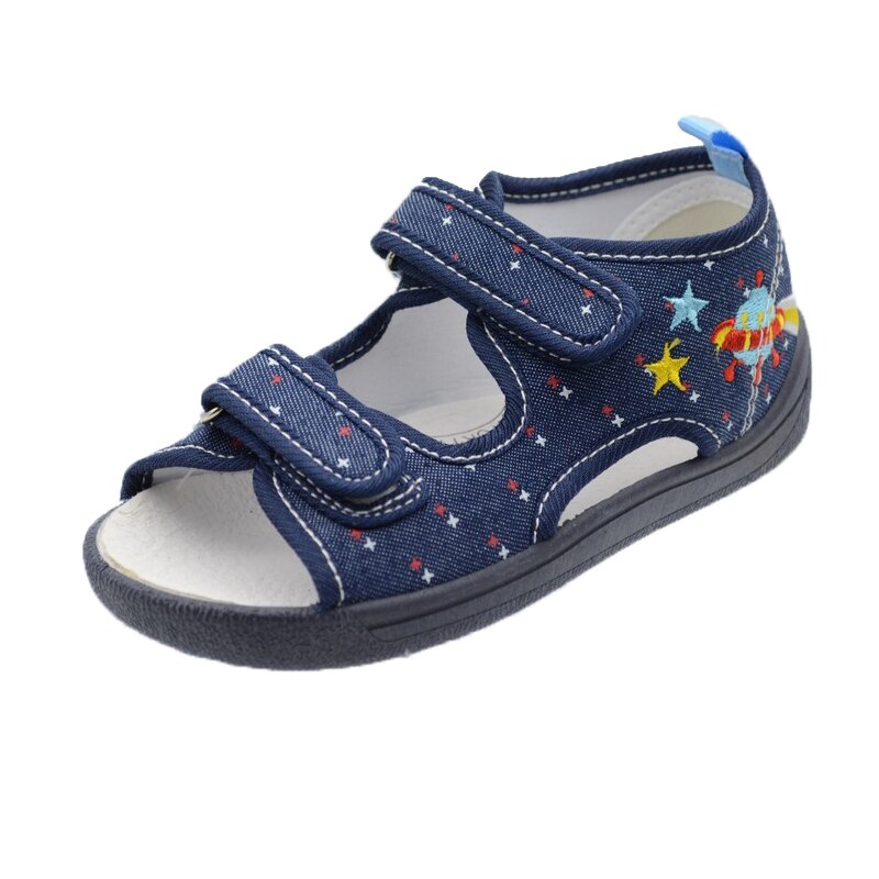 Sandale din panza pentru baieti American Club TEN28/20AL, Multicolor 28773